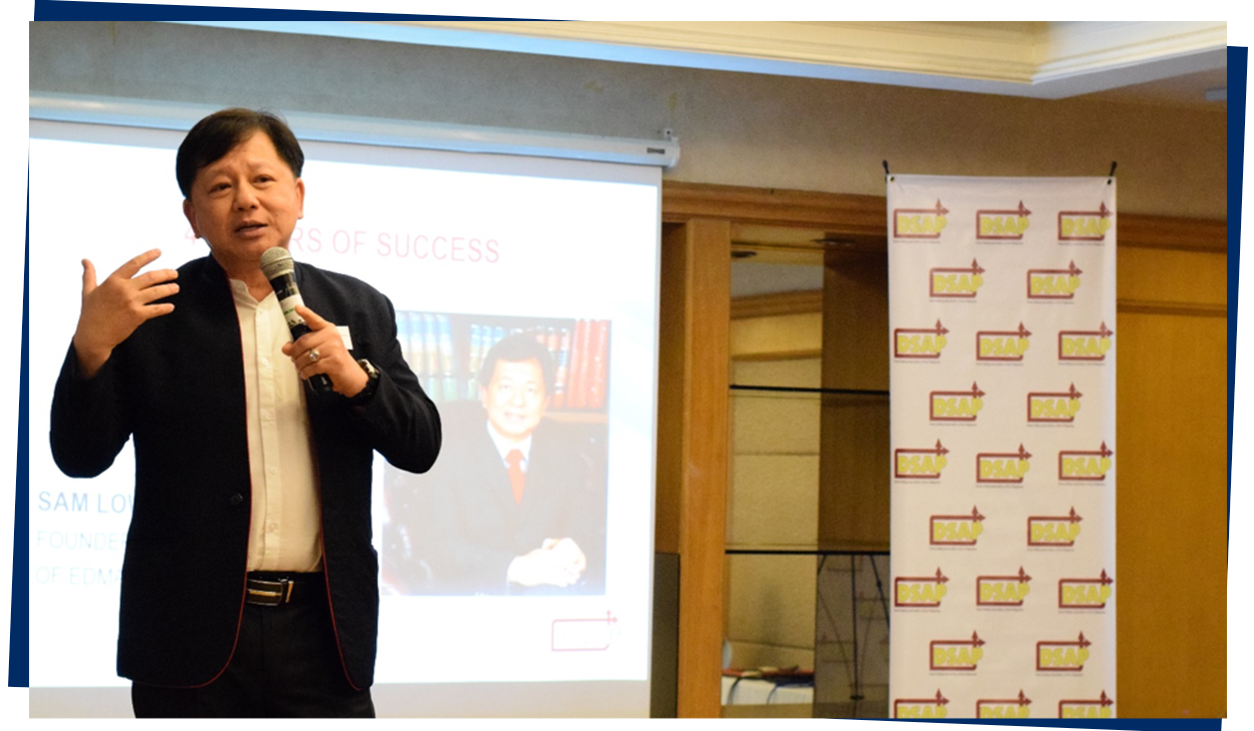 Four Pillars of Success by Sam Low (founder of Edmark Group of Companies)
